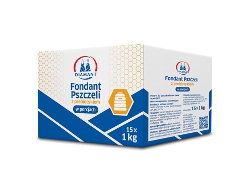CIASTO FONDANT PSZCZELI 1 KG z prebiotykiem DIAMANT