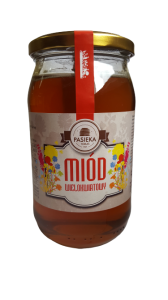 MIÓD WIELOKWIATOWY 0,6 KG PASIEKA 