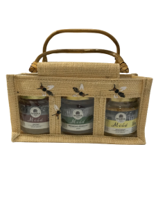 Torebka na 3 szt. słoików mała