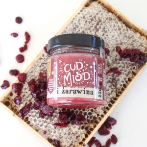 CUD MIÓD Z ŻURAWINĄ 250G