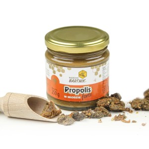 MIÓD Z PROPOLISEM FORTE 250G