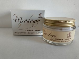 MIODOWY KREM DO TWARZY INTENSYWNIE REGENERUJĄCY