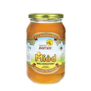 MiÓD WIELOKWIATOWY-1,2 KG BARTNIK