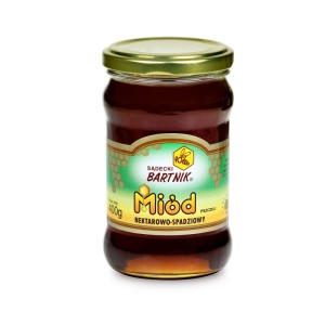MIÓD NEKTAROWO-SPADZIOWY-400G BARTNIK