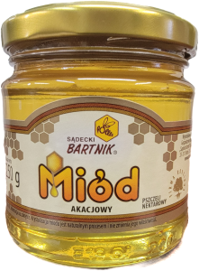 MIÓD AKACJOWY - 250G BARTNIK