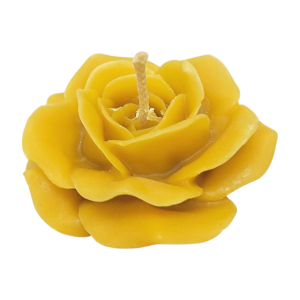 ŚWIECA KWIAT RÓŻY 