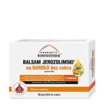 BALSAM JEROZOLIMSKI NA GARDŁO  BEZ CUKRU PASTYLKI 16 SZT