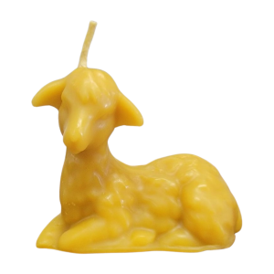 ŚWIECA Z WOSKU PSZCZELEGO BARANEK