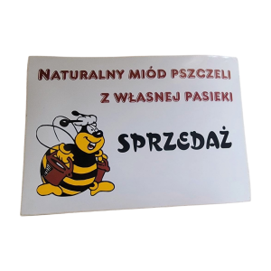 TABLICA INFORMCYJNA NAKLEJKA