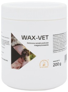 WAX-VET 200g, ochrona do ramek pszczelich - zabezpiecza przed pleśnią 