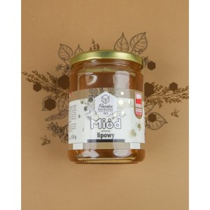 MIÓD LIPOWY - PASIEKA KASZTELEWICZ 650G