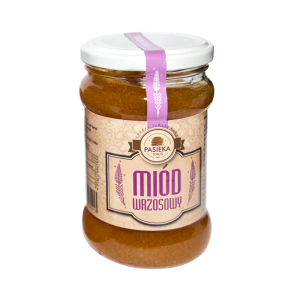 MIÓD WRZOSOWY 370G  - PASIEKA 