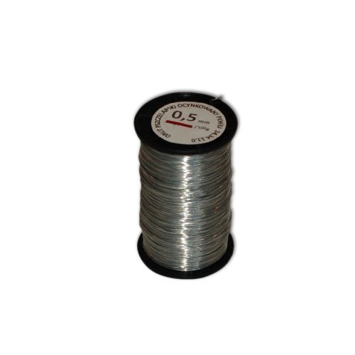 DRUT PSZCZELARSKI - OCYNKOWANY 0,5 mm / 500 g