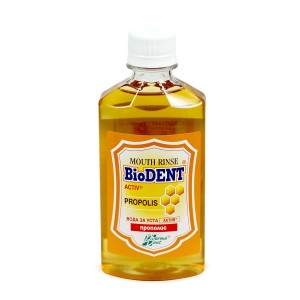 BIODENT PŁYN DO PŁUKANIA JAMY USTNEJ Z PROPOLISEM 300ML